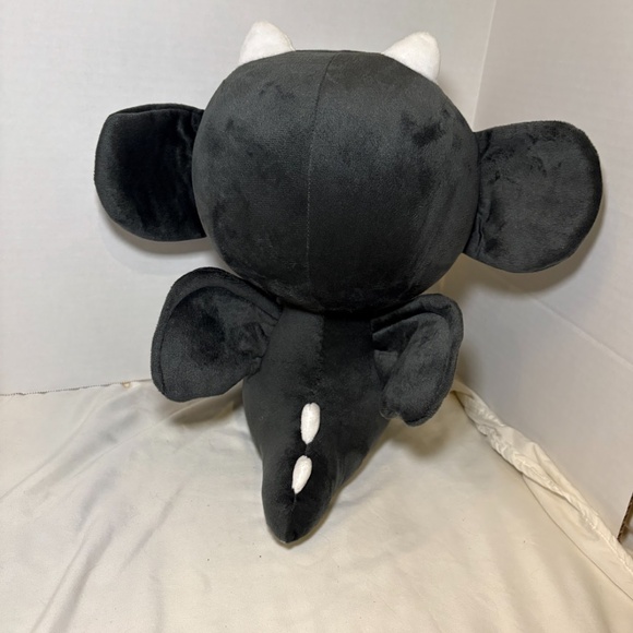 Bright Bat Designs Ink the Dragon Charcoal Gray Stuffed Animal 2023 BATCH 001 - Picture 8 of 9